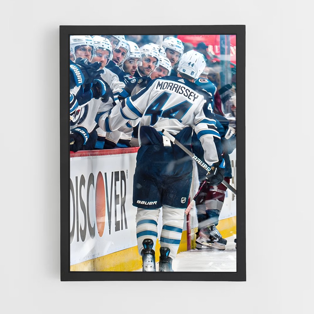 Poster Victoire des Jets – affiche Hockey sur glace (vue 2)